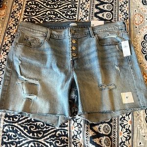 Old Navy jean shorts size 14